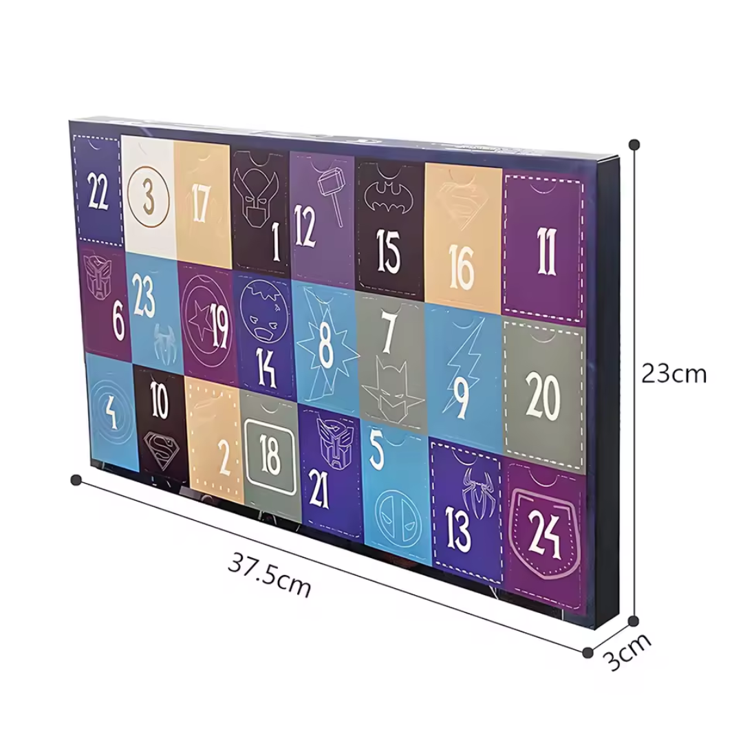 Calendario de Adviento Mini Héroes