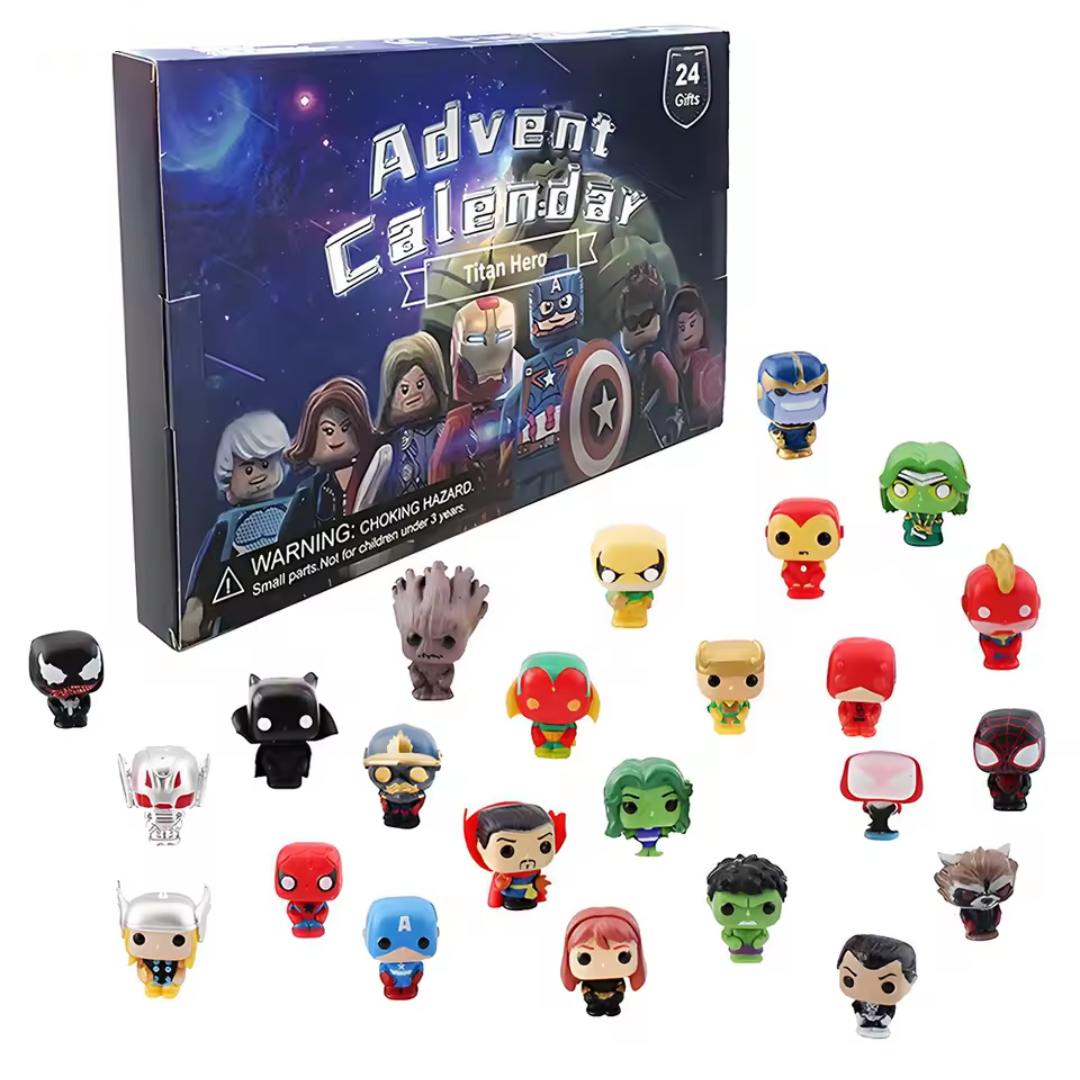 Calendario de Adviento Mini Héroes